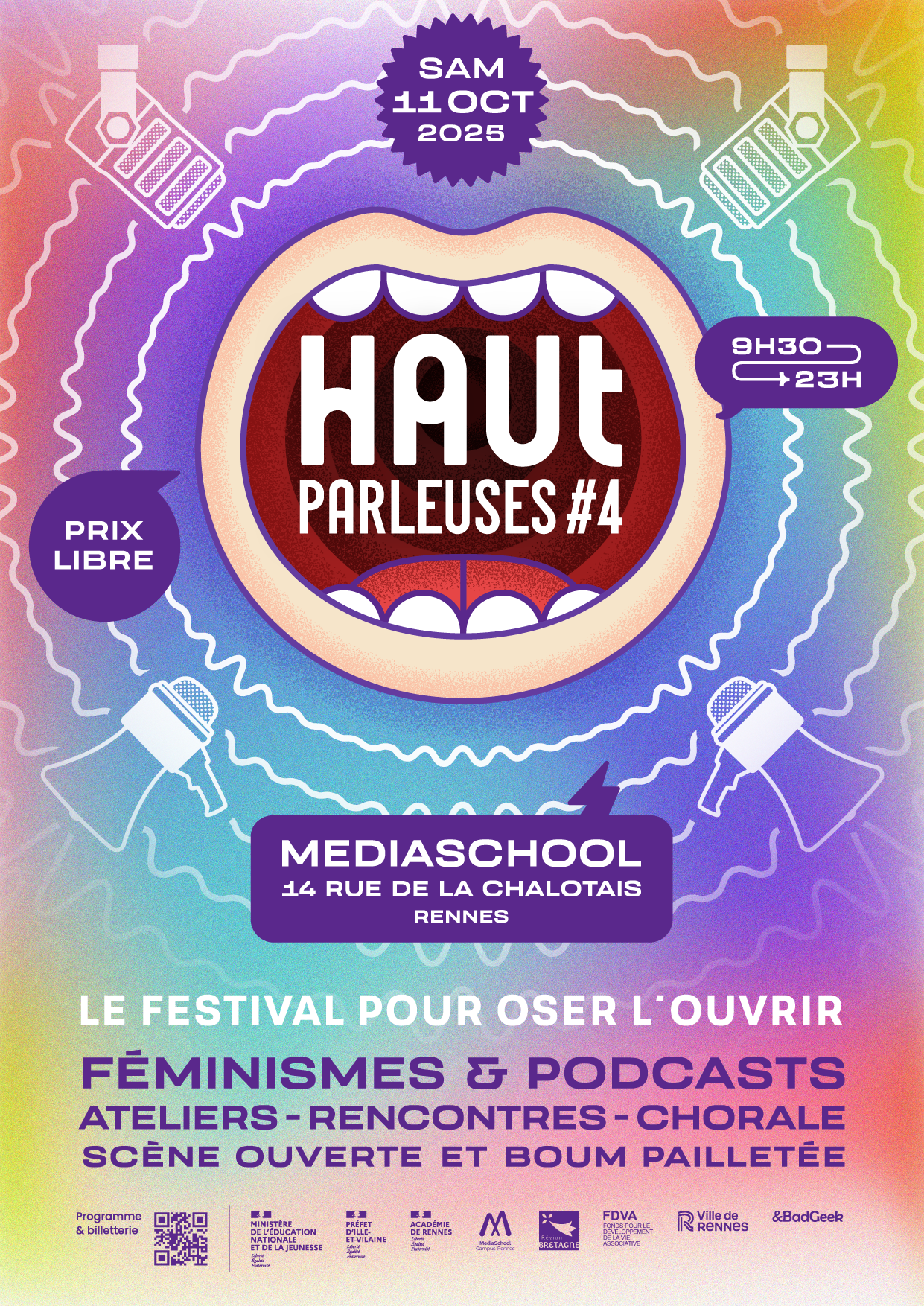 Haut Parleuses - Le festival pour oser l'ouvrir